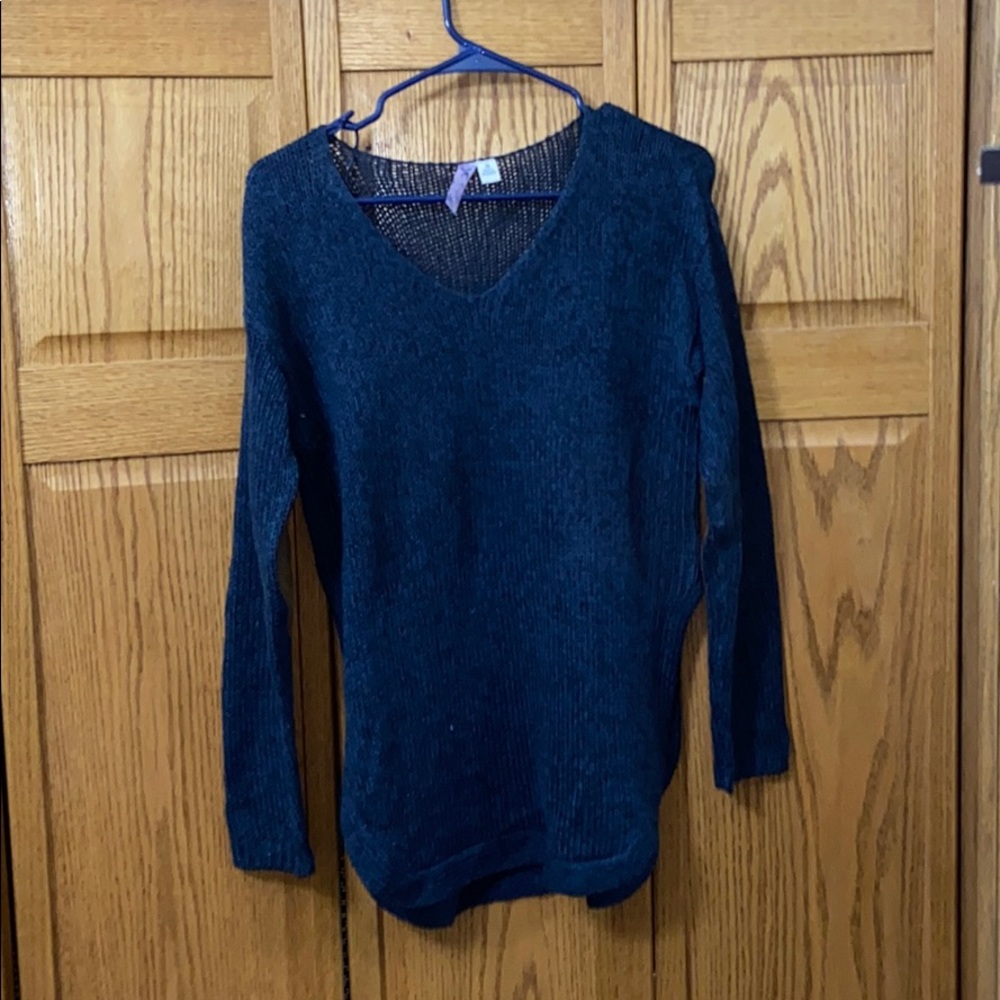 Francesca’s sweater with elbow pads